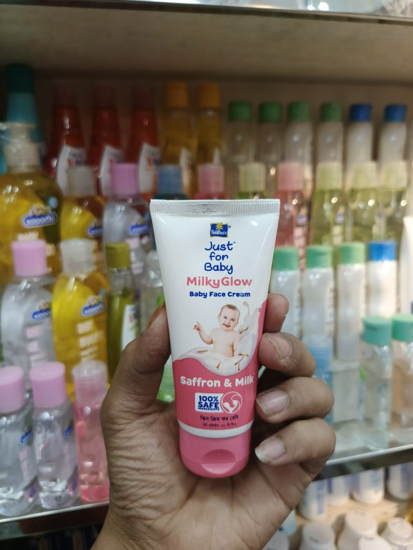 Just for baby milky glow face cream