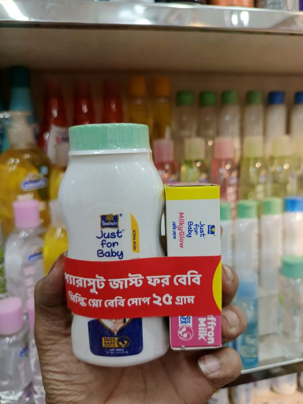 Parachute Just for baby Powder with Baby soap